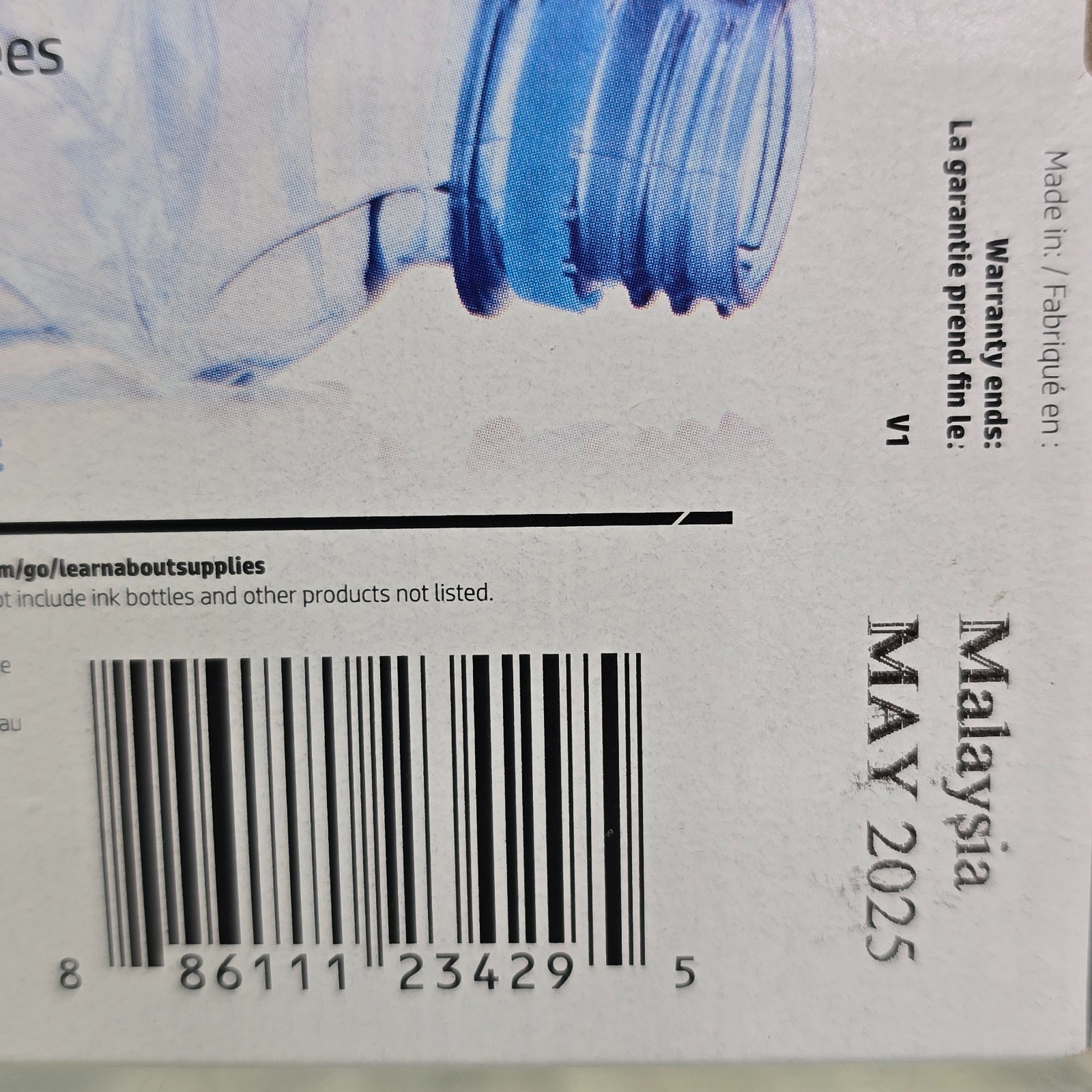 HP 564XL Black Ink Cartridge CN684WN Genuine OEM Exp May 2025 PhotoSmart Deskjet
