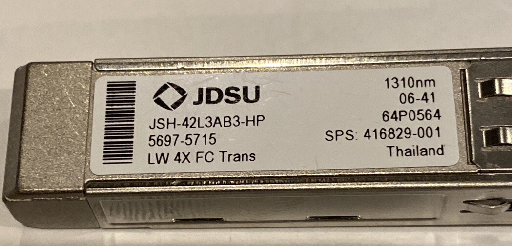 Lot of 4 JDSU JSH-42L3AB3-5 PN 64P0511 Transceiver Module