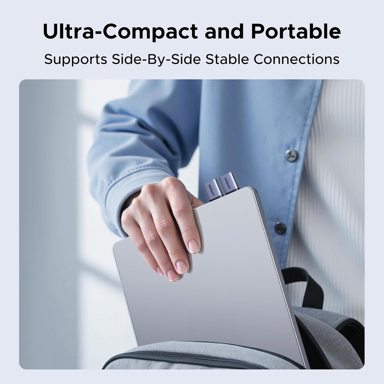 UGREEN USB to USB C Adapter & USB C to USB Adapter Combo 4-Pack, 10Gbps Type C U