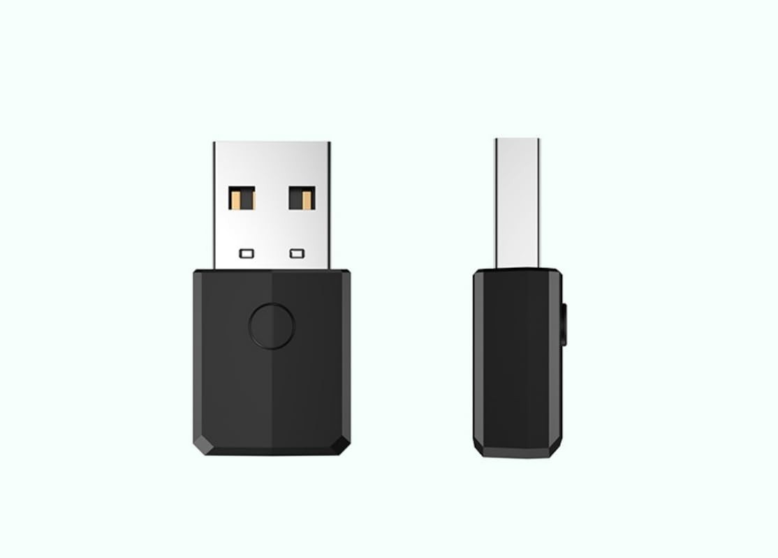 USB Bluetooth 5.0 Transmitter Receiver, 4-in-1 Mini Wireless Audio Adapter, 3…