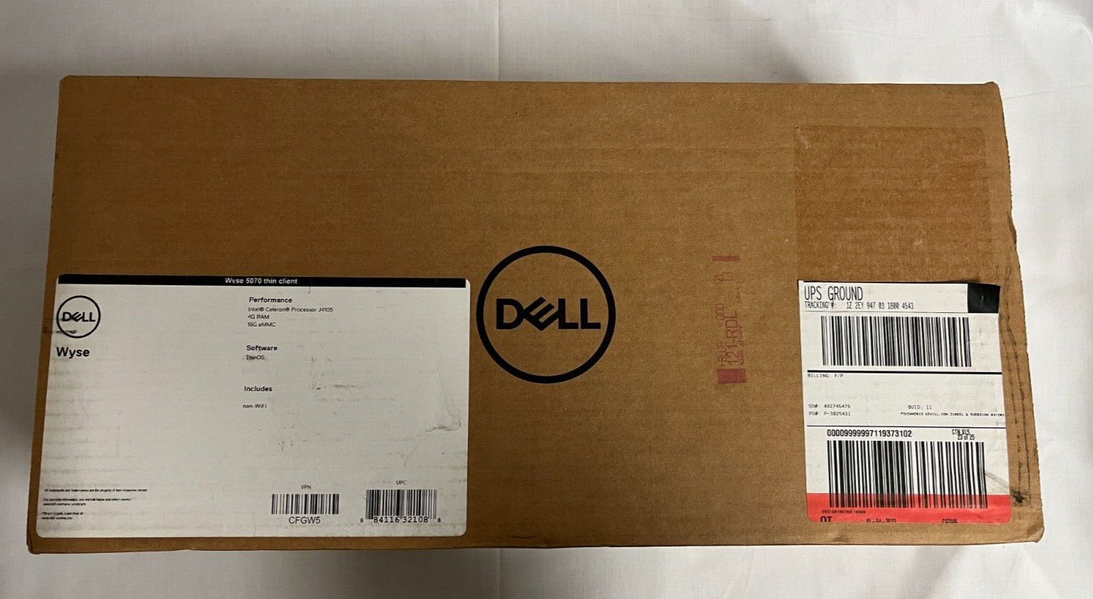 NEW ~ Dell Wyse 5070 Thin Client Intel Celeron J4105 4GB Ram 16GB eMMC