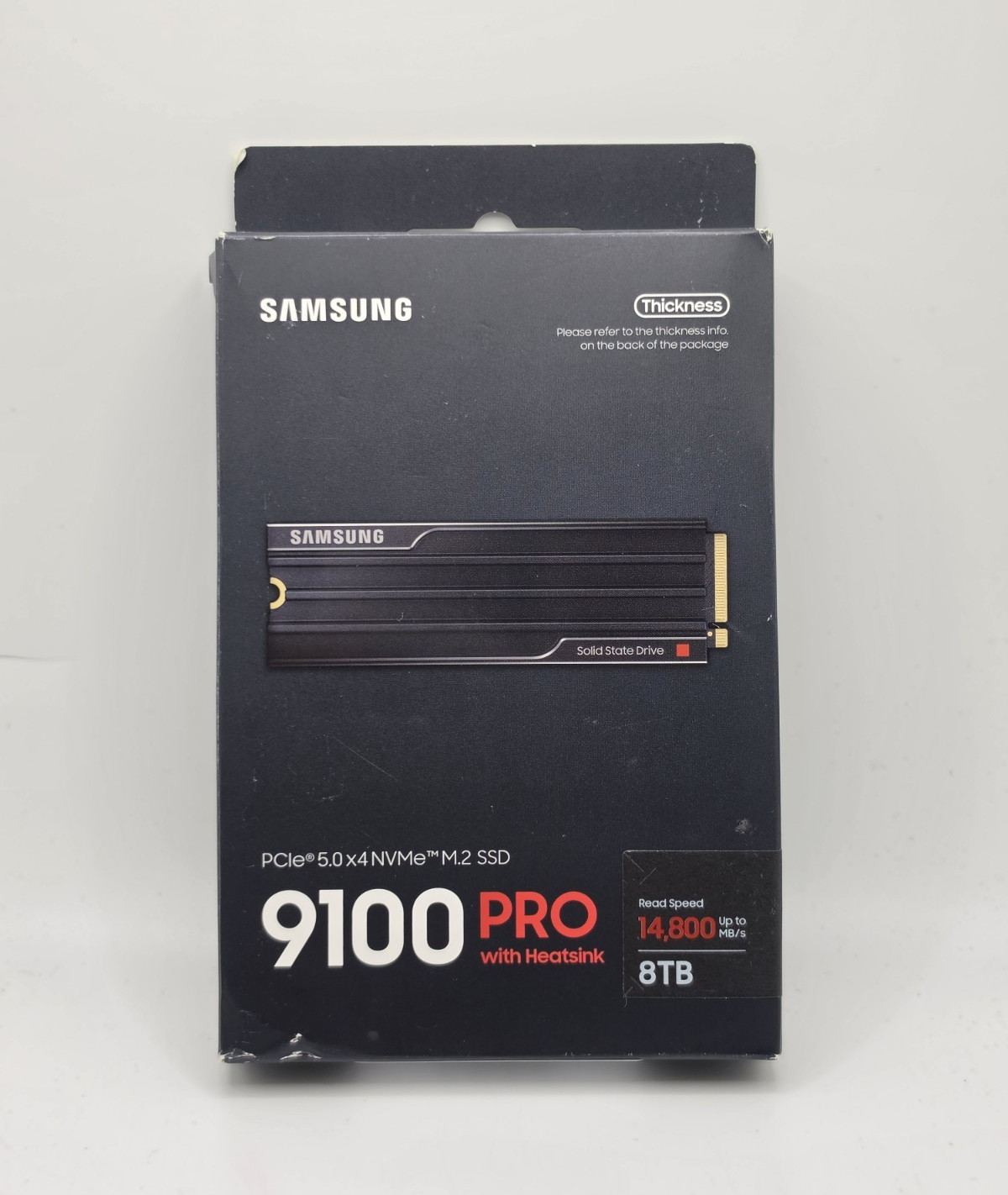 Samsung 9100 PRO 8TB PCIe 5.0 NVMe M.2 SSD Heatsink MZ-VAP8T0CW Playstation 5 PC
