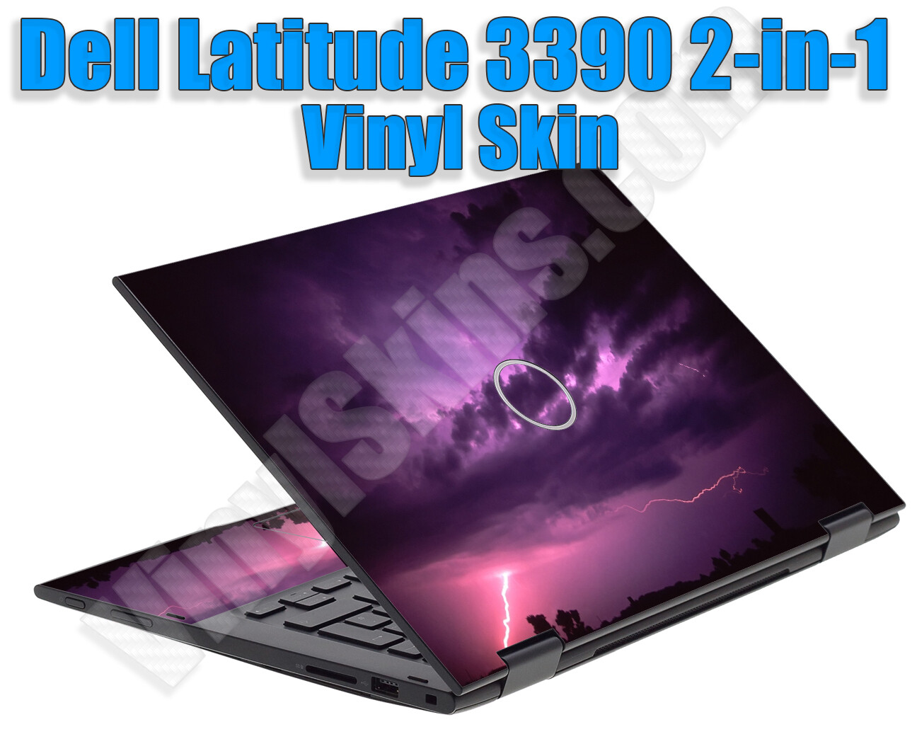 Any Custom Vinyl Skin Design for the Dell Latitude 3390 2-in-1 – Free Shipping!