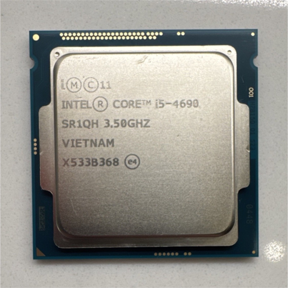 Intel Core i5-4690 Processor 4th Gen 3.50GHz SR1QH Core i5 4th Generation CPU