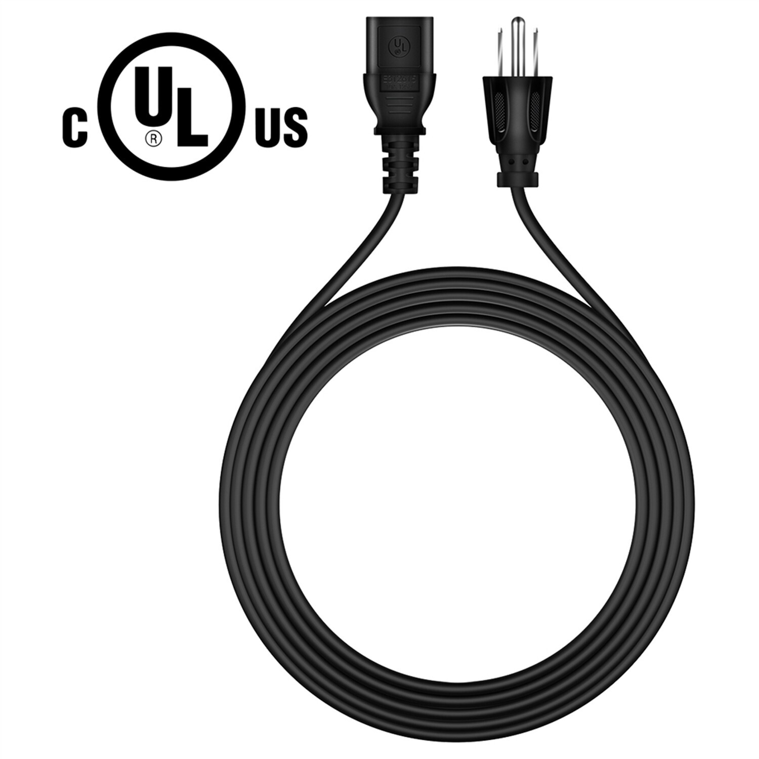 5ft AC Power Cord for HP W1907 W2207 W2371b X27 X27c X27q X27qc X32 Monitor US