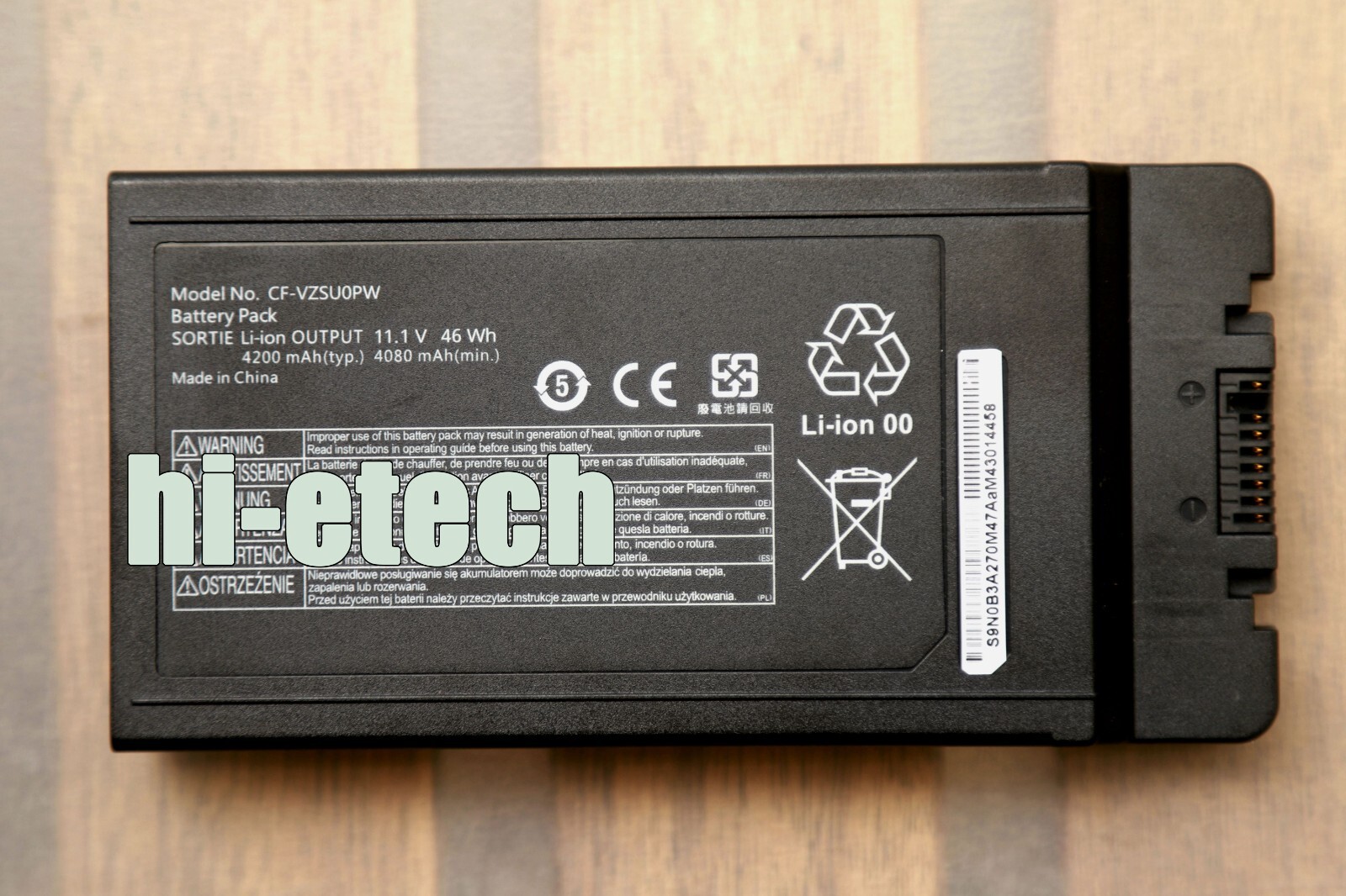New CF-VZSU0PR CF-VZSU0PW CF-54 Replacement Battery For Panasonic Toughbook 54