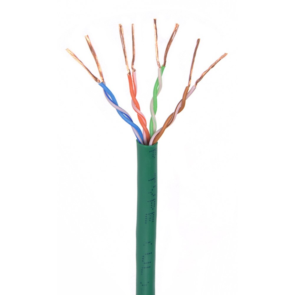 75FT Cat6A RJ45 Ethernet LAN Network Cable UTP Copper Wire Gold 24AWG Purple