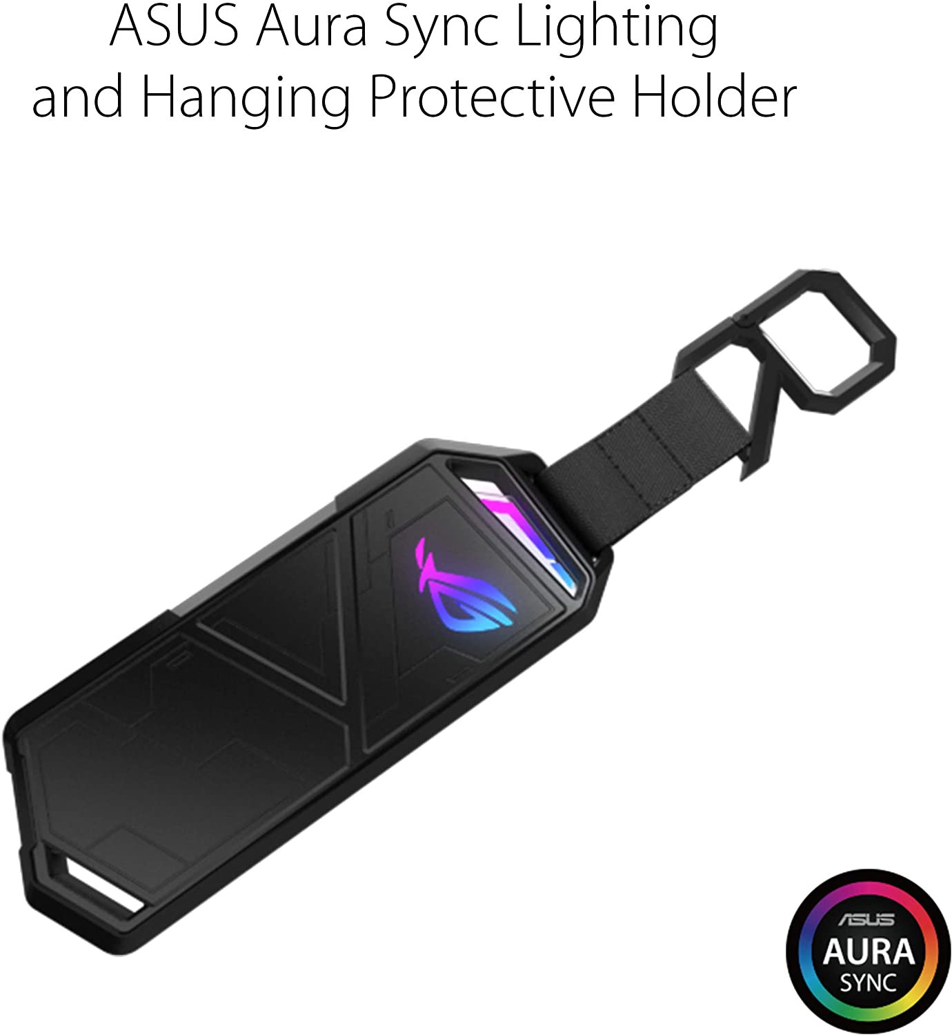 ROG STRIX Arion Aluminum Alloy M.2 Nvme SSD External Portable Enclosure Case Ada