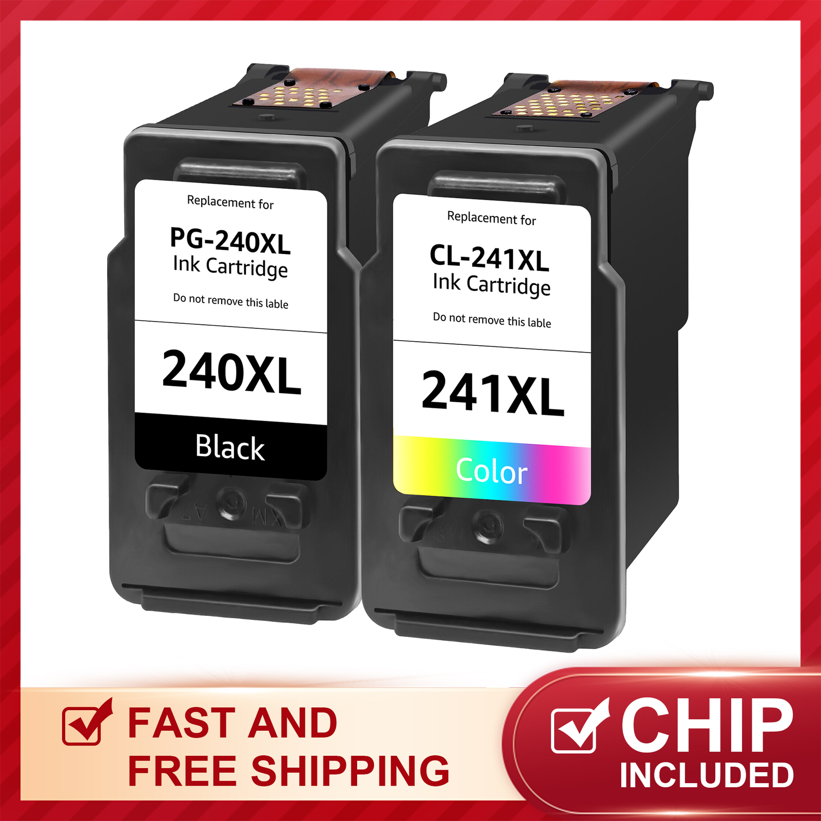 For Canon Black PG-240XL & CL-241XL Color CLI-241XL 5206B031 5206B001&5208B001