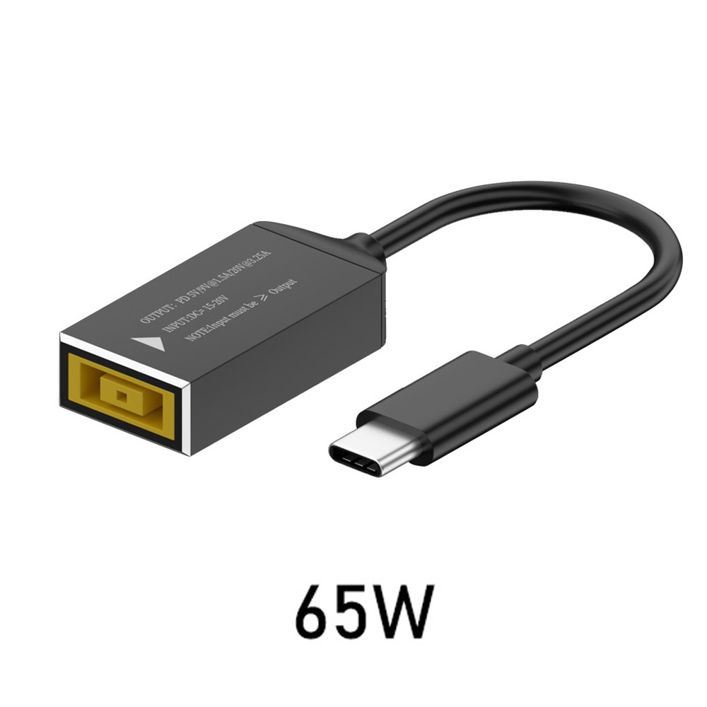 10Pcs Laptop Charger Converter 11mm to USB C For Lenovo Thinkpad with 10cm Cable