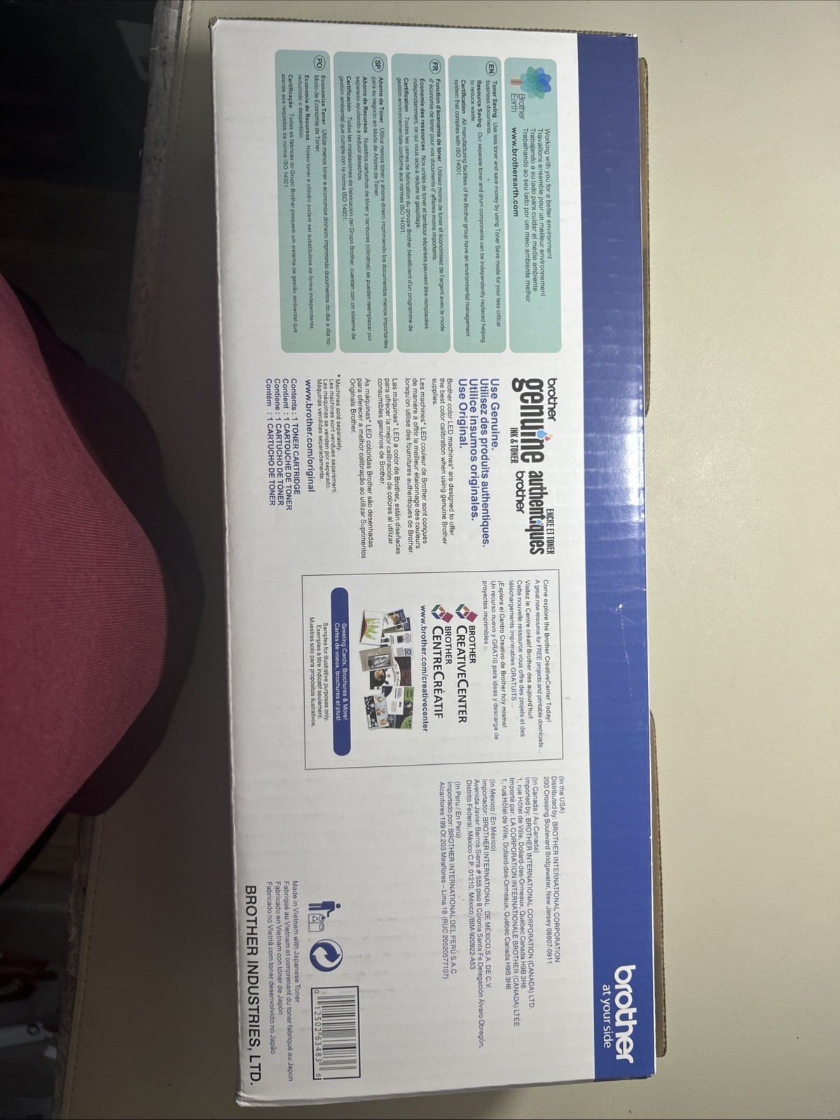 Brother (Genuine) TN221BK Black Toner Cartridge – New in Box
