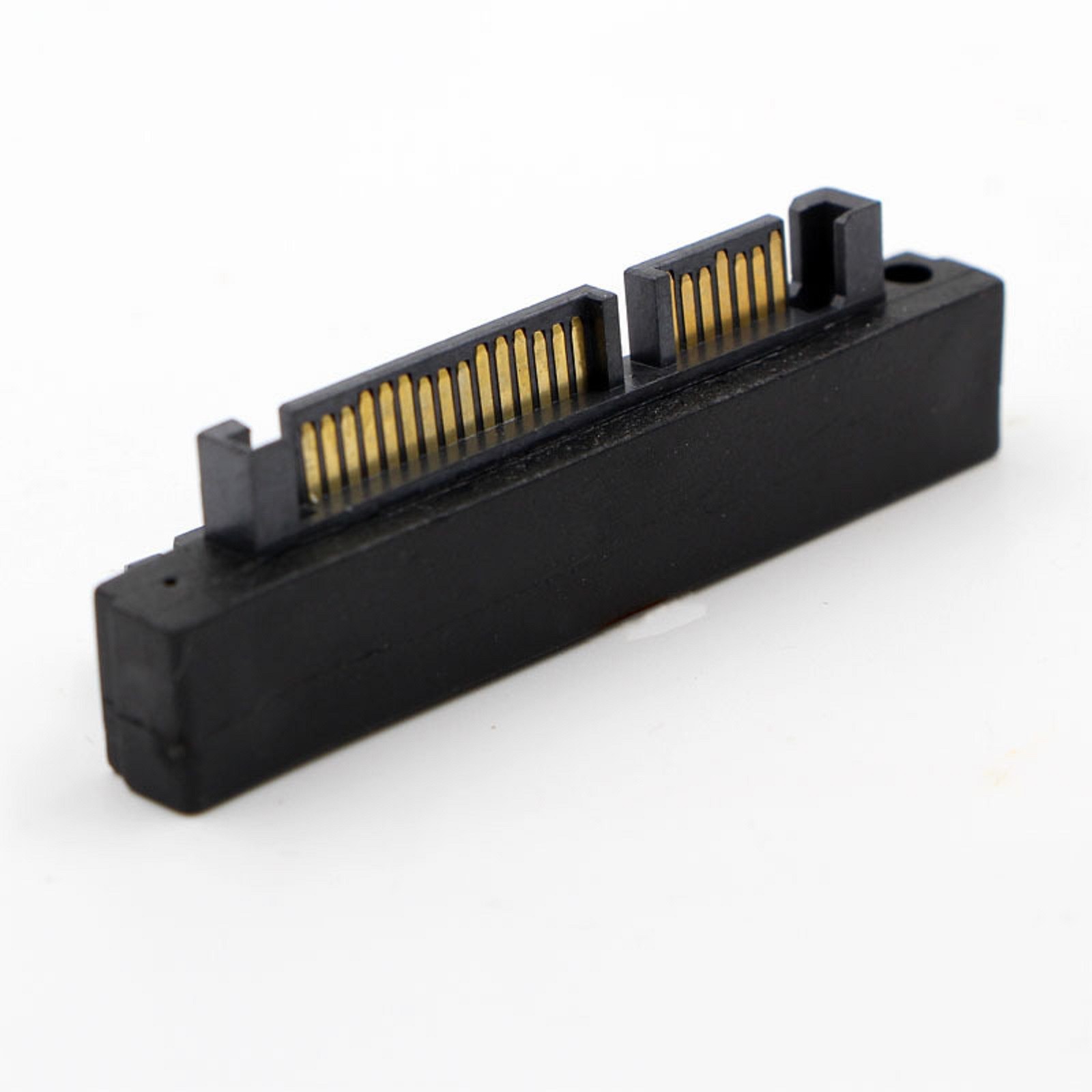 90 Degree SATA 22Pin 7+15 Male To SATA 22Pin Female Connector SATA Adapter Cable