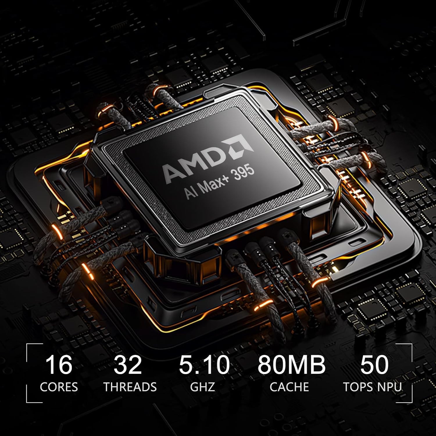 Nimo’s Office & Gaming AI PC – AMD Ryzen™ AI Max+ 395 128GB LPDDR5 RAM 1TB SSD