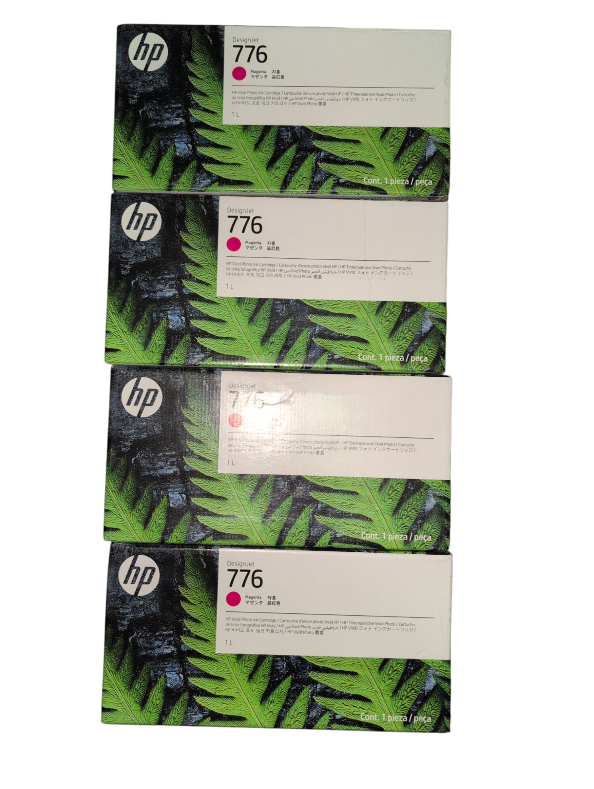 Genuine HP 776 MAGENTA Ink Cartridge 1L 1XB07A Exp 12/2024