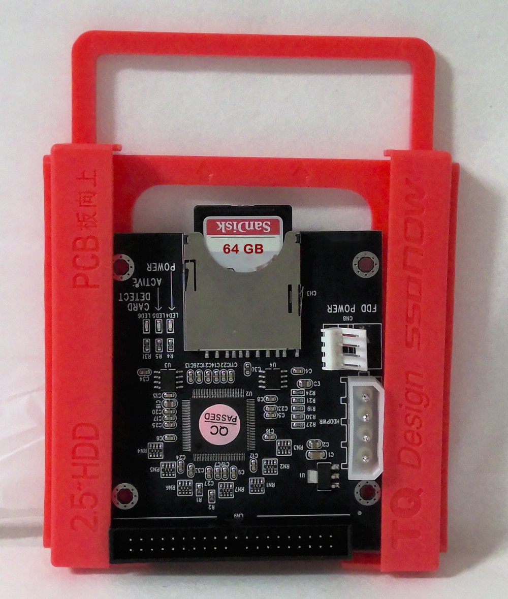 64GB SSD Replace Worn Out 3.5″ IDE Drives with this Reliable 40 PIN IDE SSD Card