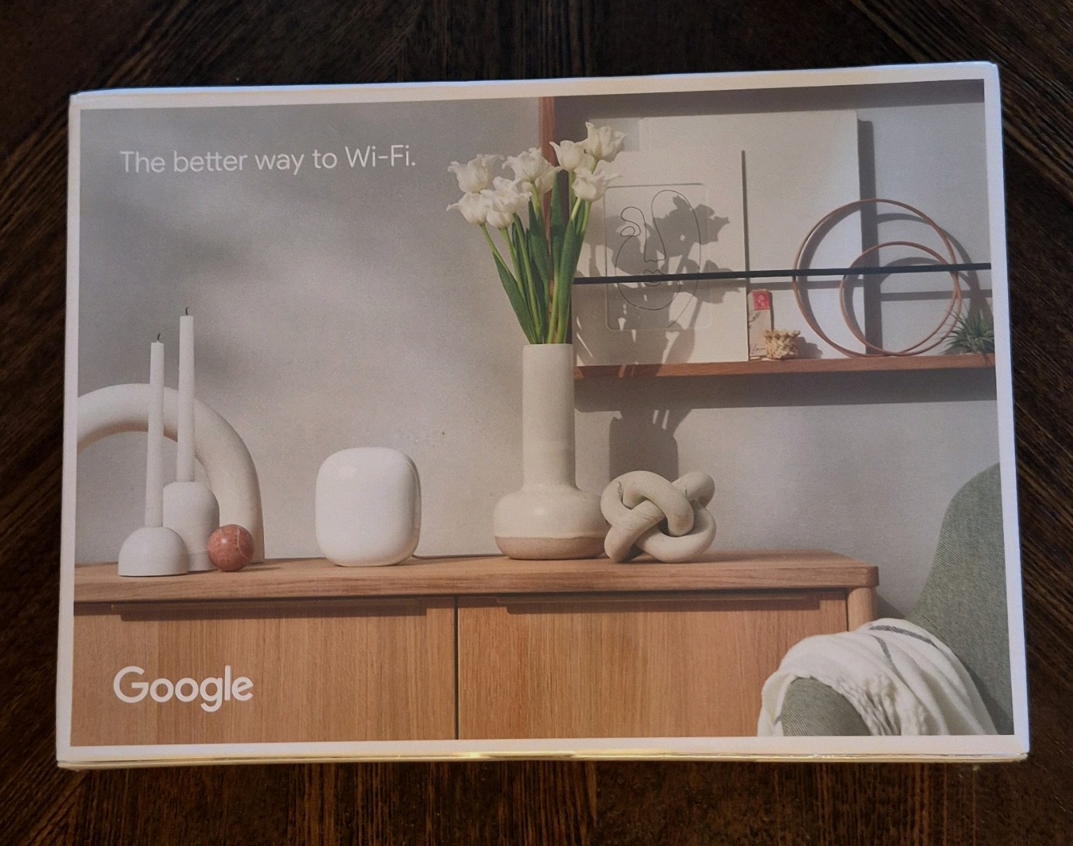GOOGLE NEST WIFI PRO (WI-FI 6E) 2-PACK — FACTORY SEALED (EPJ031608) New