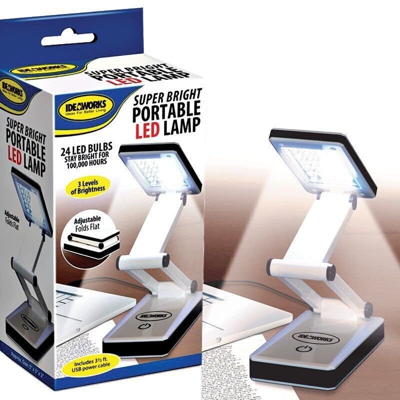 LED Super bright Portable Lamp USB Battery Travel Desk Computer Laptop Light NEW