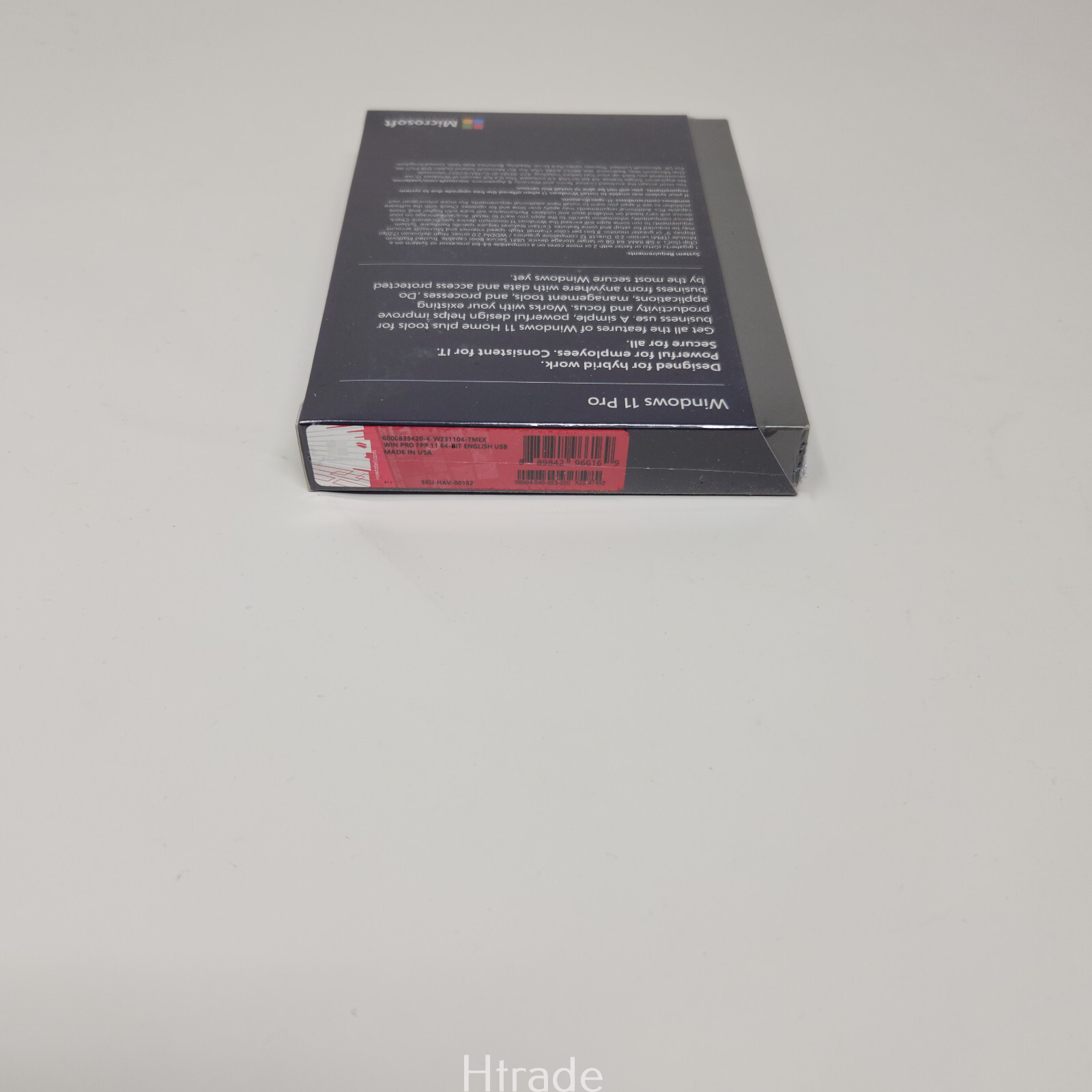 Microsoft Windows 11 Professional 64-Bit USB Flash Drive Retail Box – New Sealed
