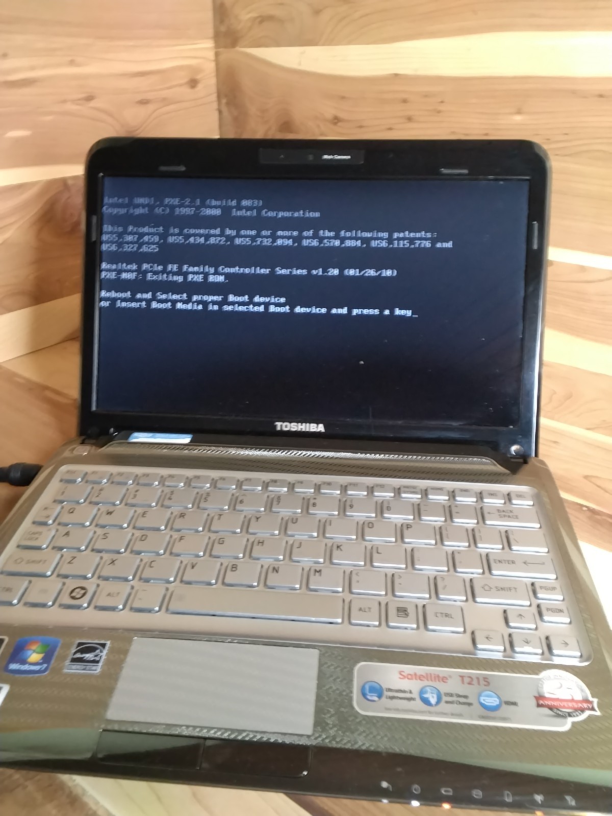 Toshiba Satellite Laptop T215 Windows Dual Core 25 Anniversary