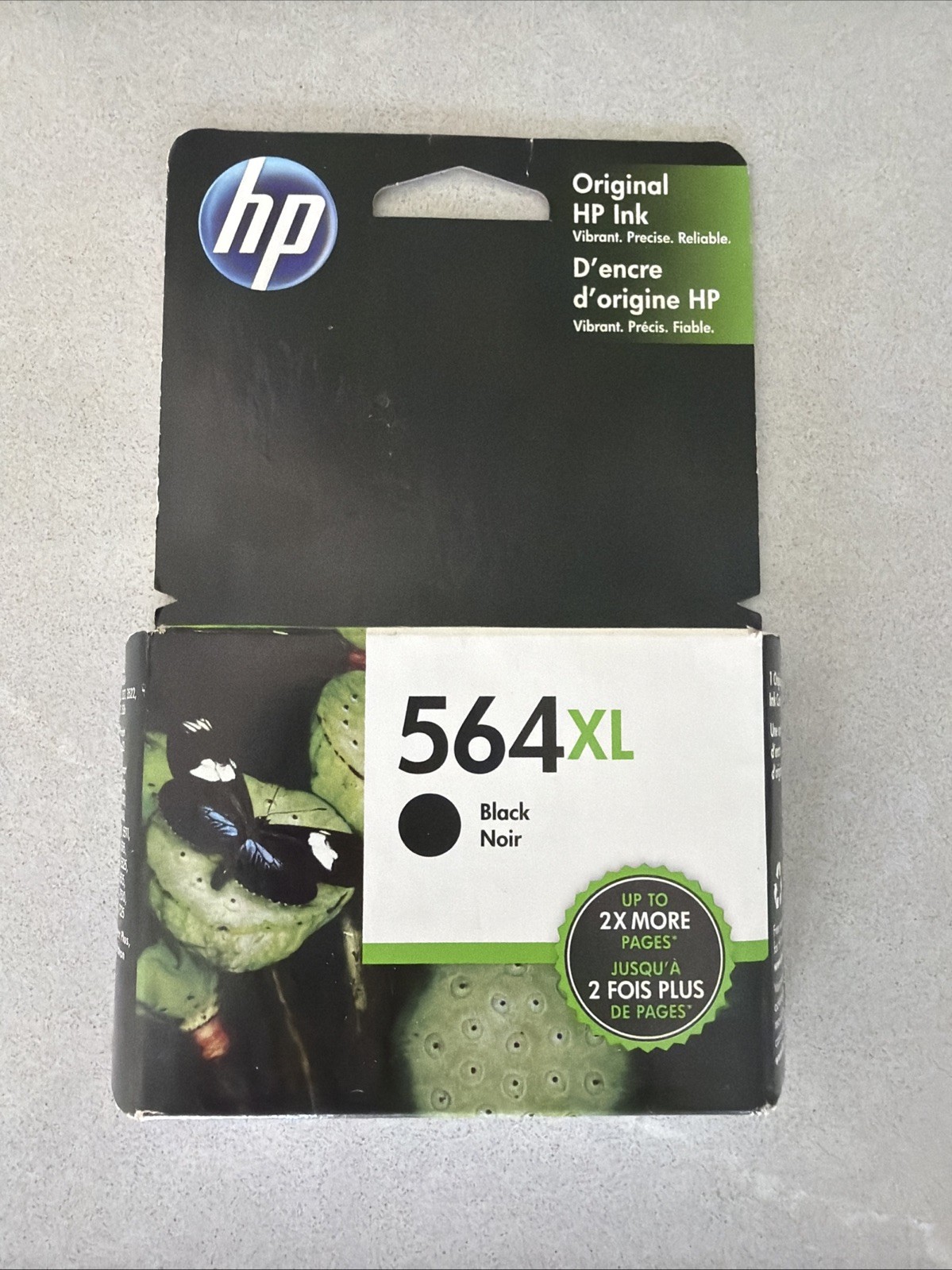 HP 564XL – Black (Exp 3/2020) – NEW SEALED