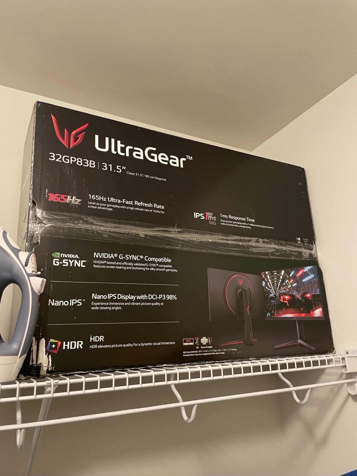 LG UltraGear 32GP850-B 32″ QHD IPS LED Monitor – Black