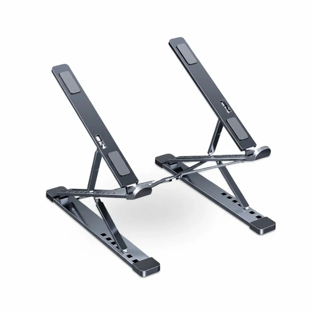 Durable Adjustable Laptop Stand Foldable Double Layer Notebook Holder Ventilatio