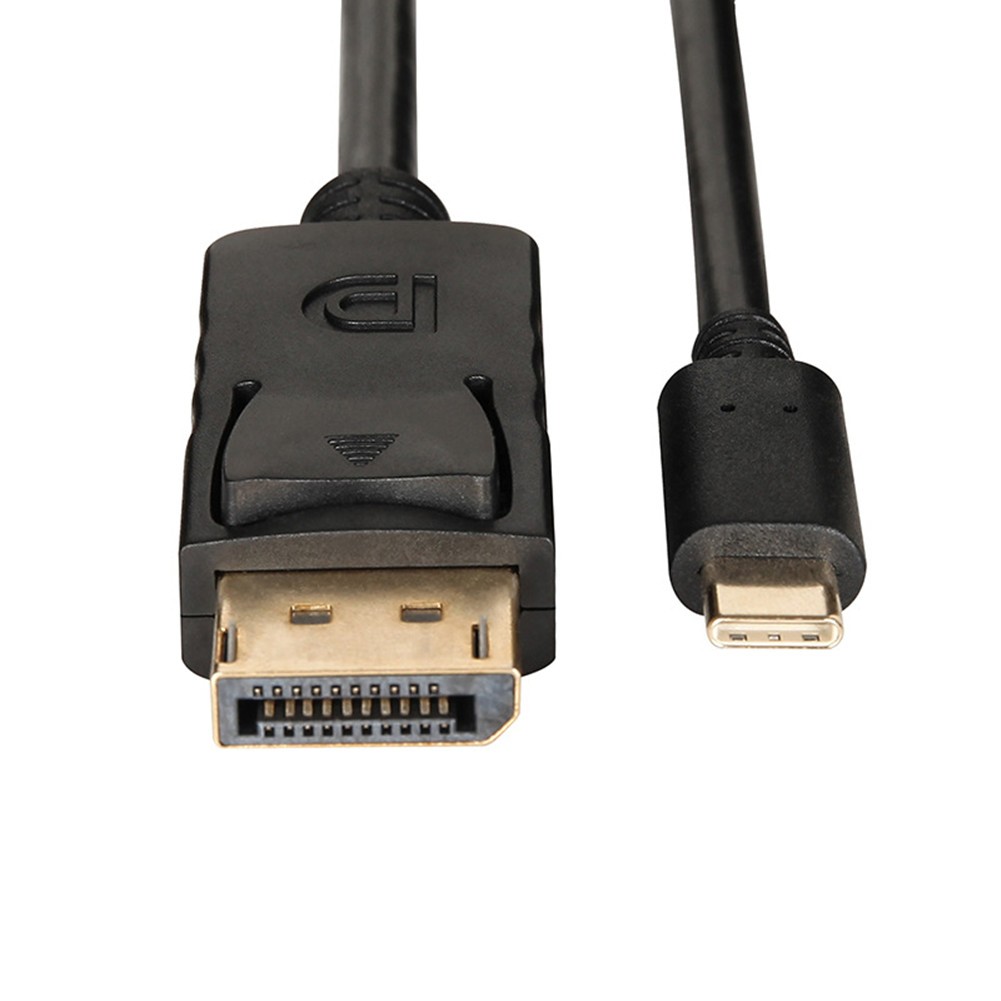 1.8m/6ft 4K 60Hz USB C Type to DisplayPort Adapter PC/TV DP Connecter Cable P&P