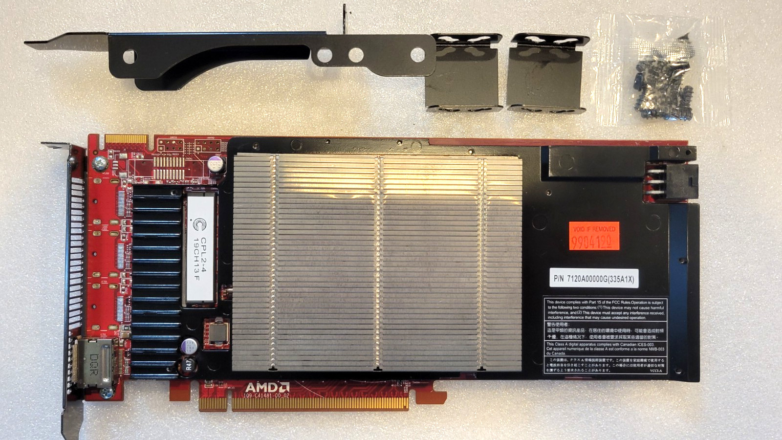 AMD Radeon Sky 500 4GB Graphics Card w/Passive Heatsink, Cooling Fan Bracket Kit
