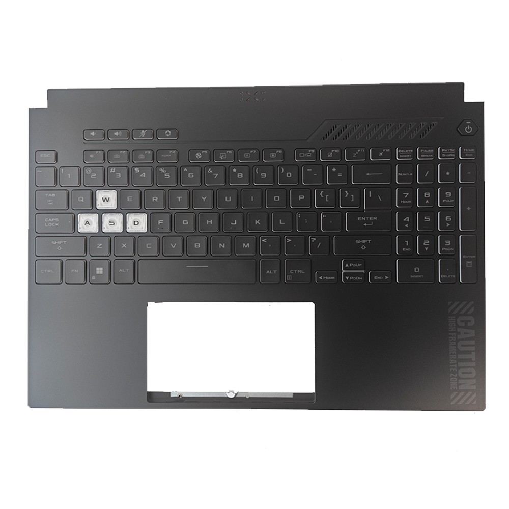 For Asus TUF Gaming A15 FA507 FA507R FX507 2022 Palmrest RGB Backlit Keyboard