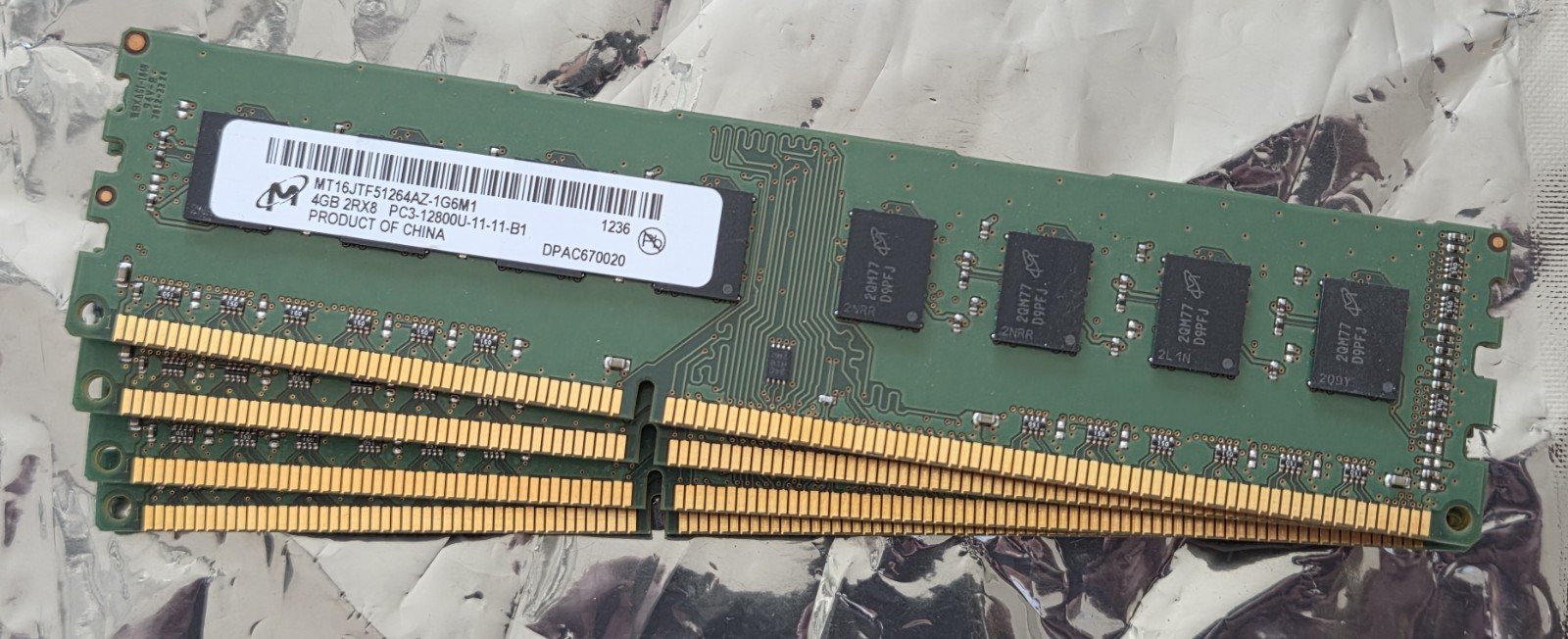 8GB 2X4GB DDR3 PC3-12800U Desktop Memory Ram for DELL HP LENOVO
