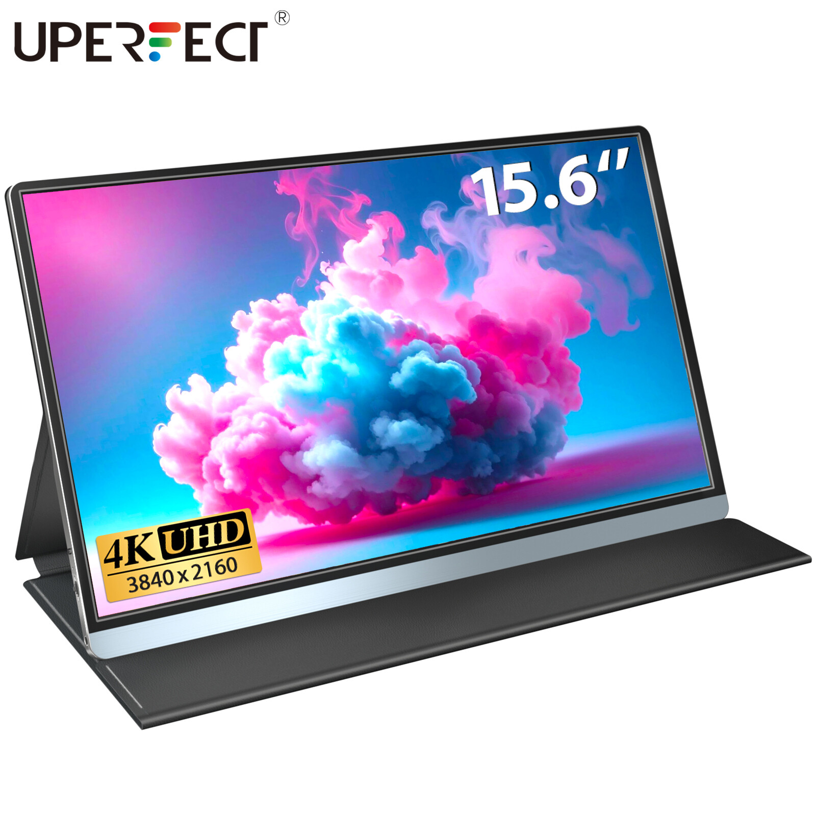 Used | 15.6″ 4K Ultra Slim HDR Portable Monitor IPS 3840×2160 USB C Monitor
