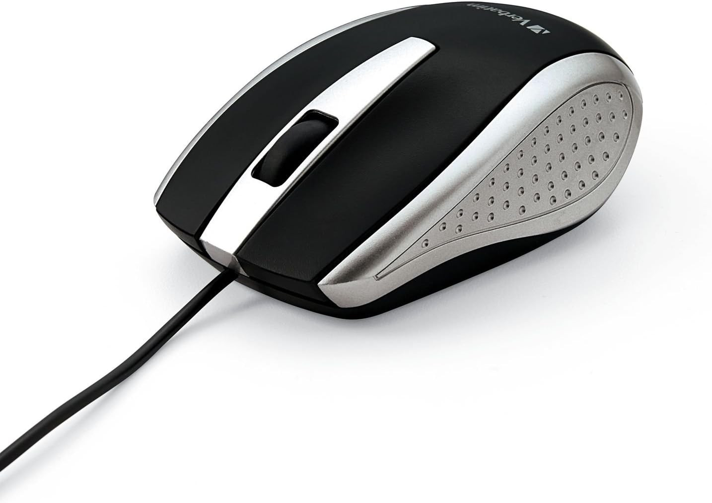 Wired USB Computer Mouse – Corded USB Mouse for Laptops and PCs – Right or Left