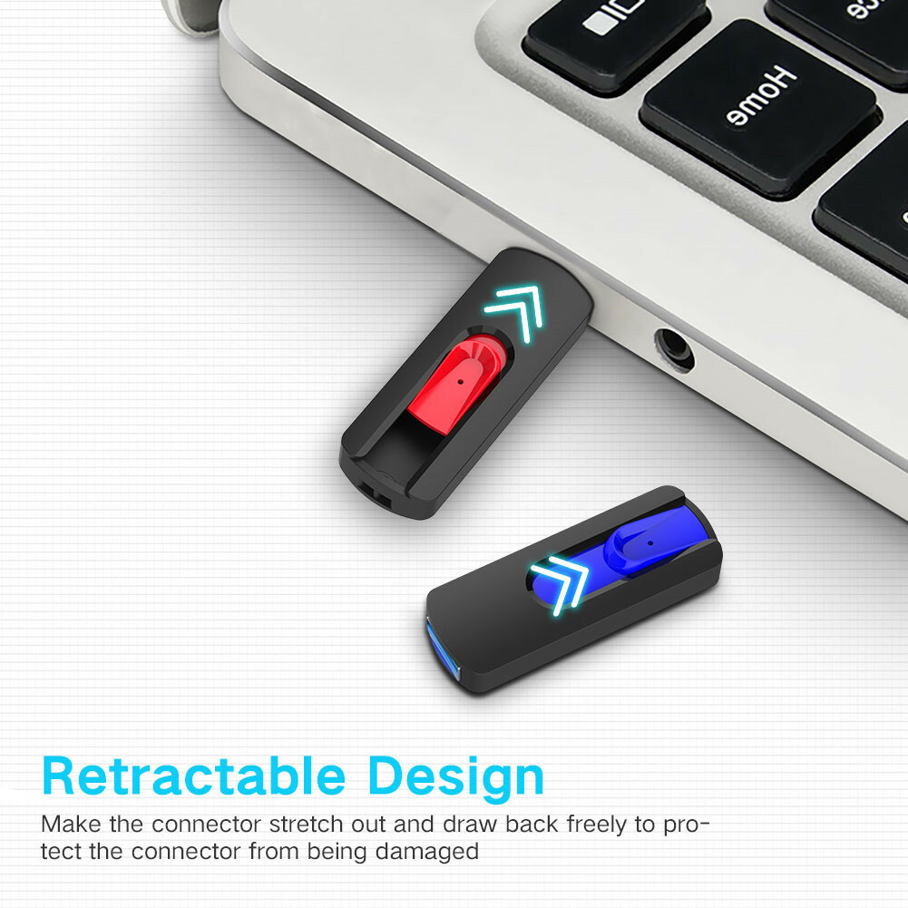 5 Pack 1GB 2GB 4GB 8GB 16GB 32GB USB 2.0 Flash Drive Memory Sticks Thumb Drive