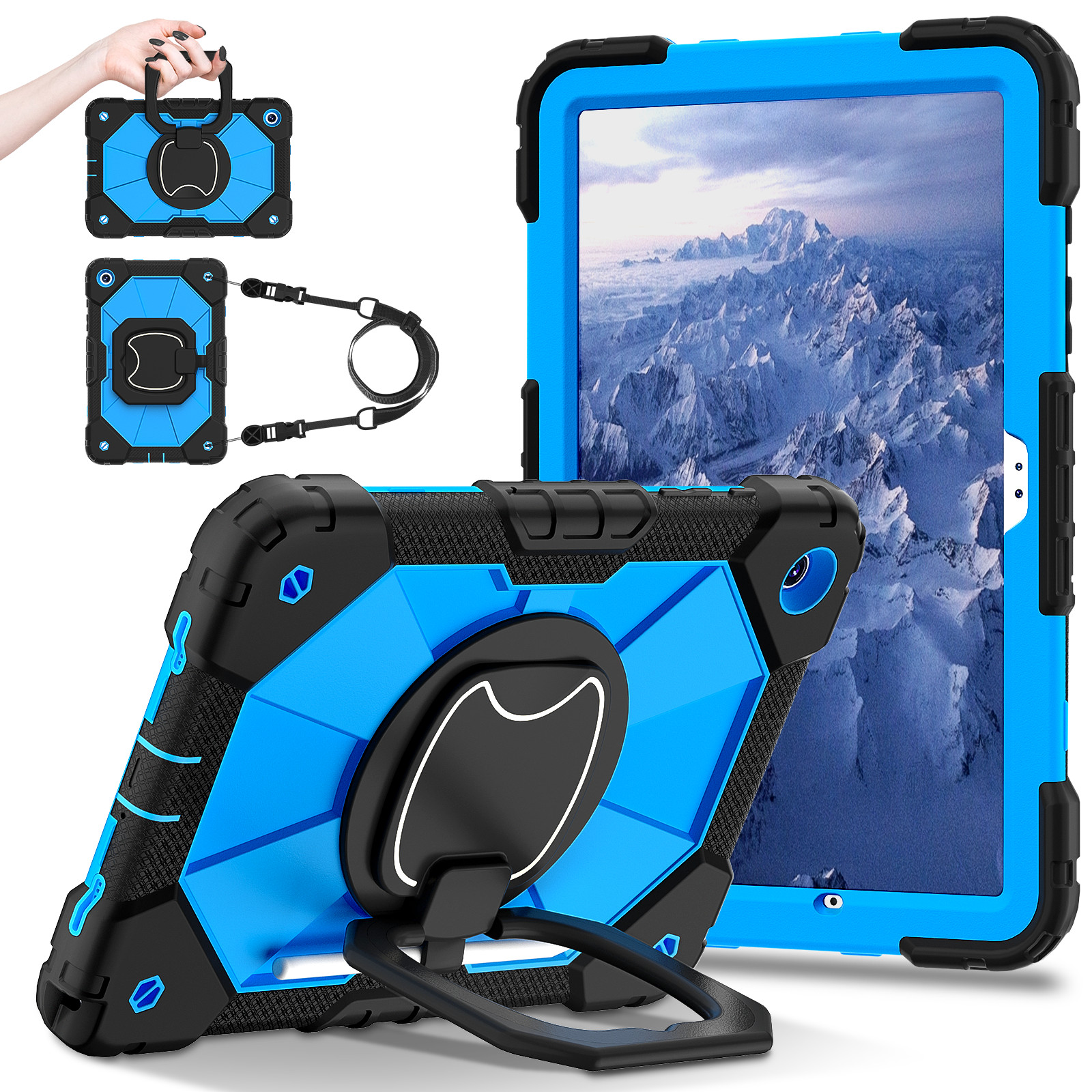 For Samsung Galaxy Tab A11Plus 2025/ A11 2025 With Stand Shockproof Rugged Case