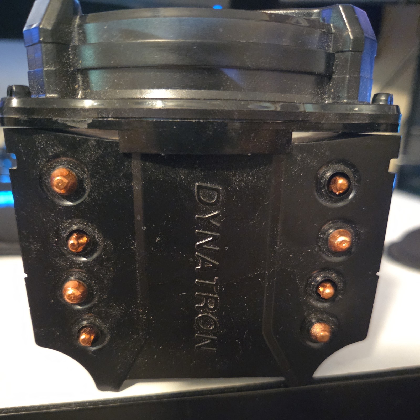 R17, 110mm Height, 165W TDP, Copper/Aluminum CPU Cooler Used Dynatron heatsink