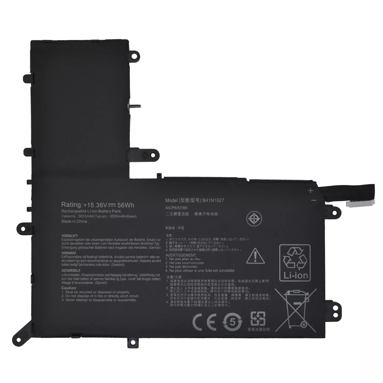 ✅B41N1827 Battery for Asus ZenBook Flip 15 UM562IQ Q507 Q507IQ Q526 Q526F Q526FA