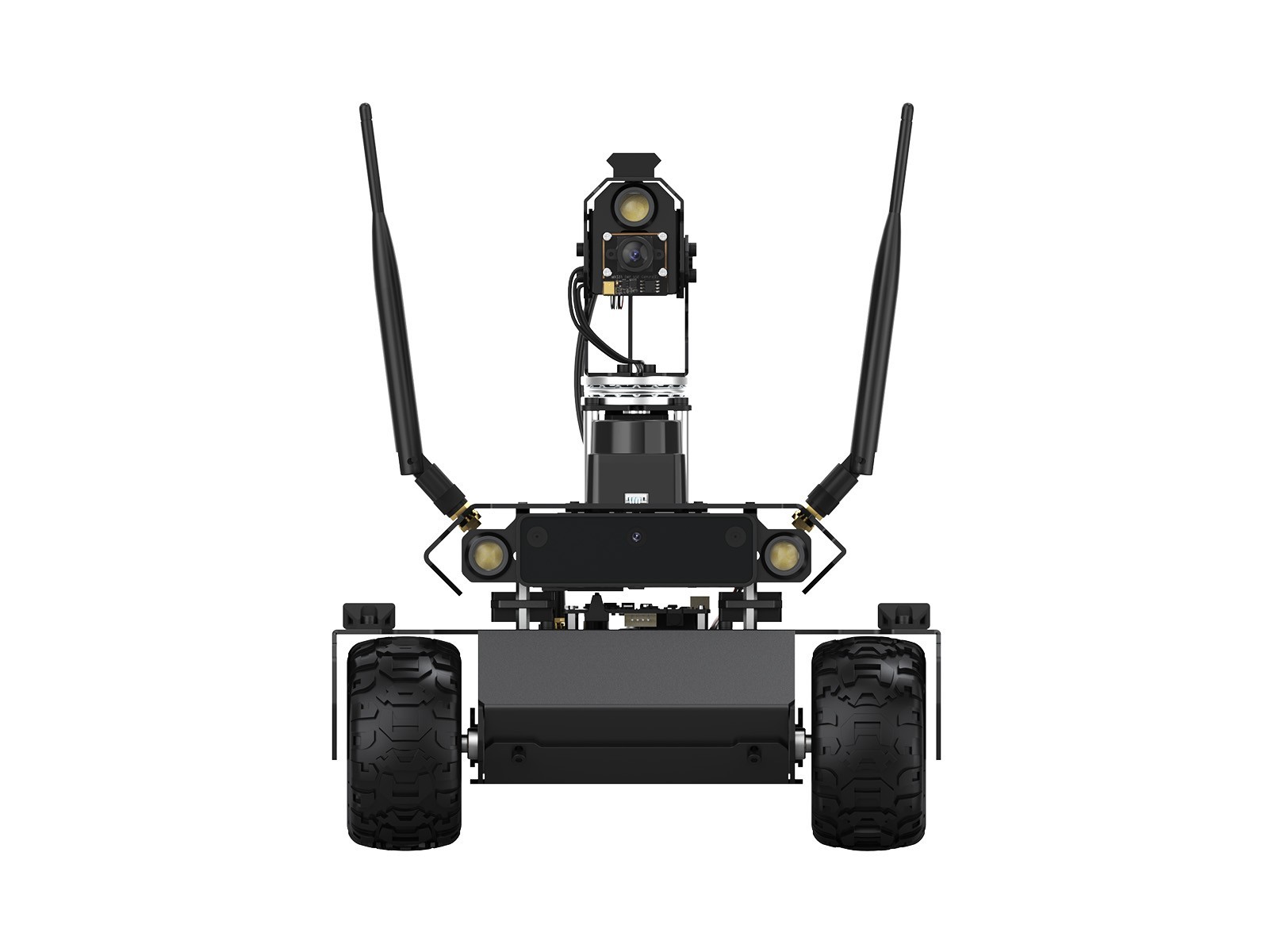 UGV Rover ROS 2 Open-source 6 Wheels 4WD AI Robot For Jetson Orin Series Board