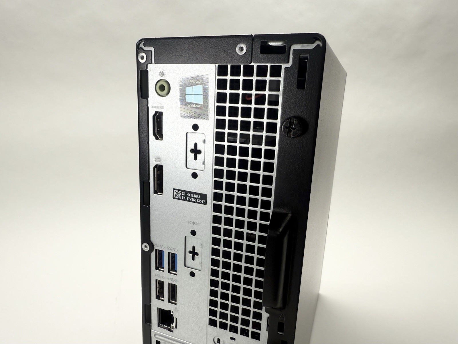 Dell Optiplex 3080 SFF intel i3-10100 3.60GHz 8GB DDR4 NO SSD NO OS AMD RX 640