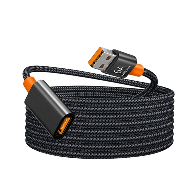 150cm USB 3.0 Cable Fast Charging Cord Durable USB Male to Female Charger Cable
