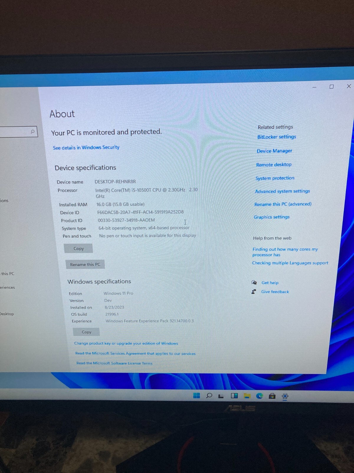OptiPlex 3080 Micro Desktop i5-10500T 16GB 256GB – WITH CHARGER