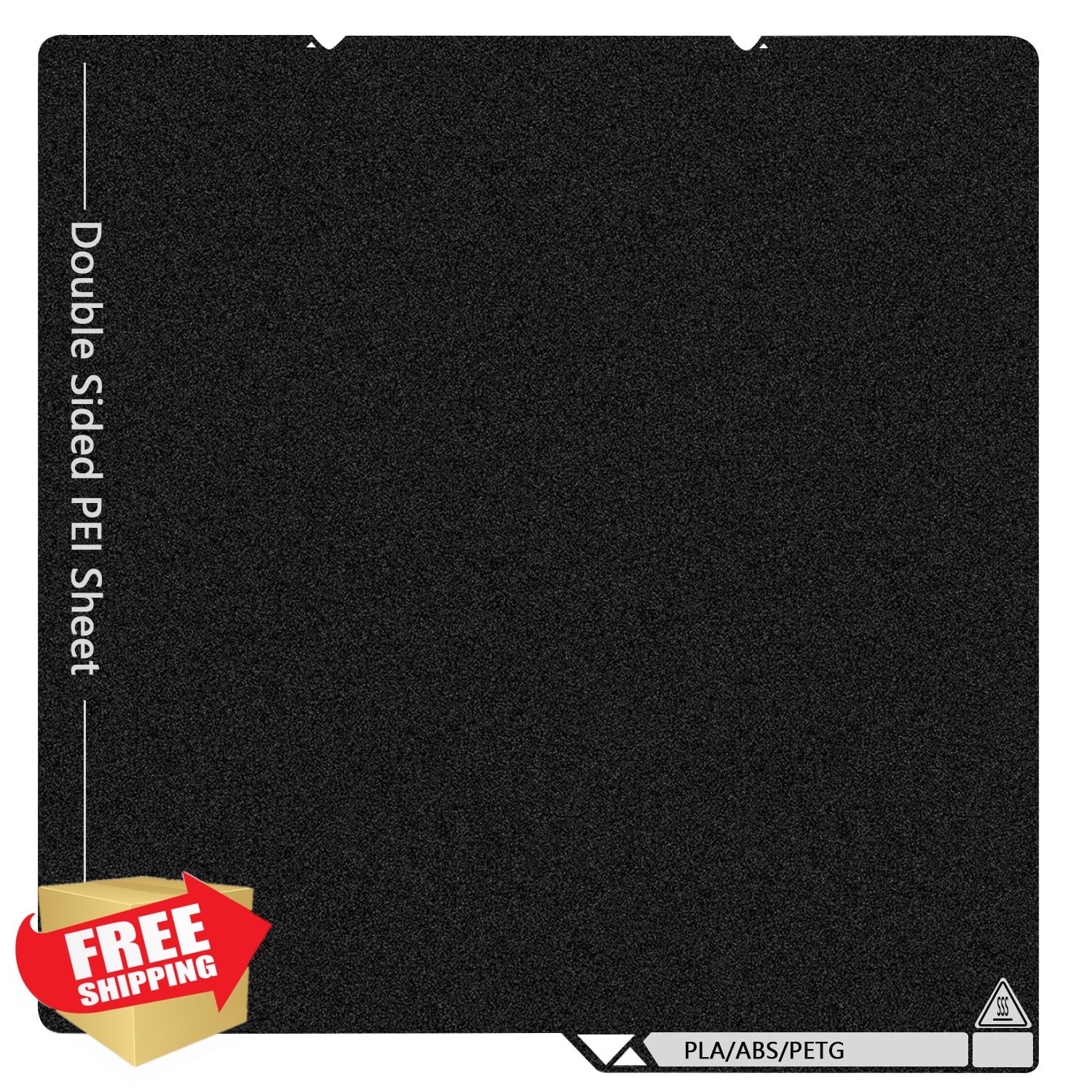 HzdaDeve Kobra S1/X PEI Build Plate Black