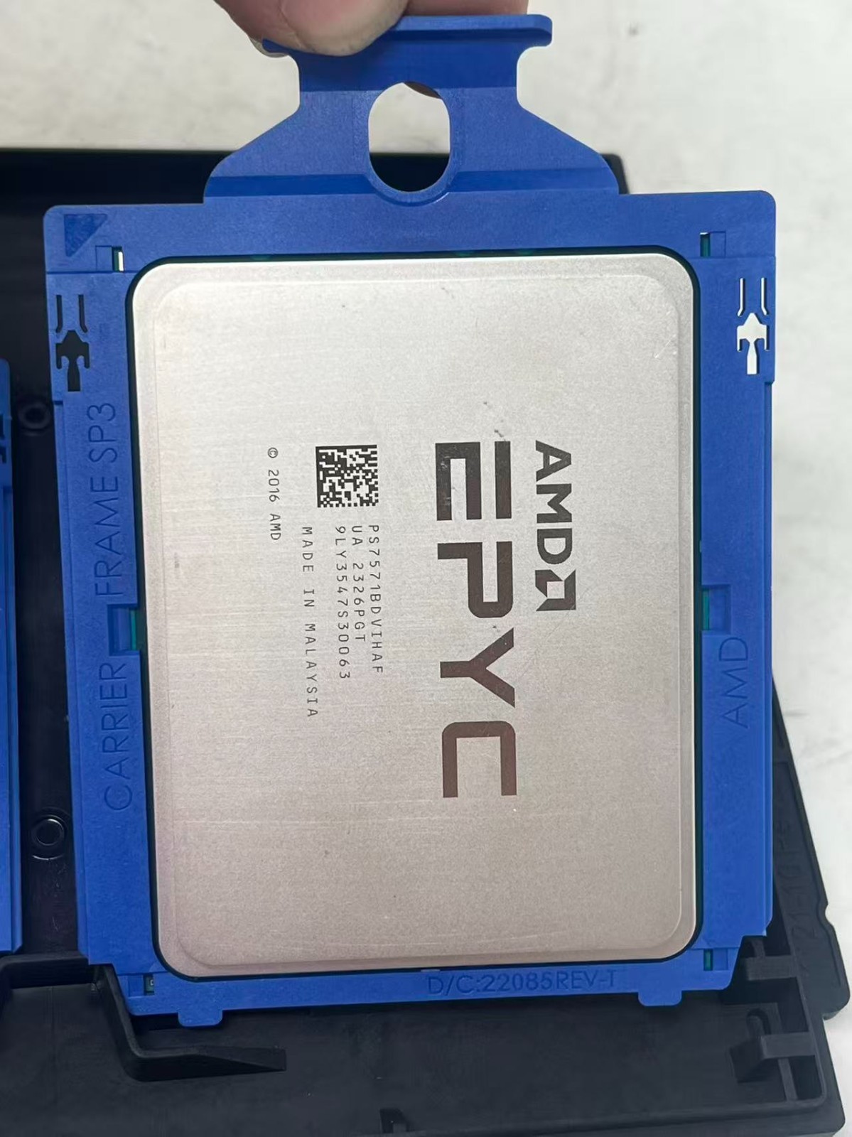 AMD EPYC PS7571BDVIHAF SP3 Server CPU Processor w/ Carrier Frame