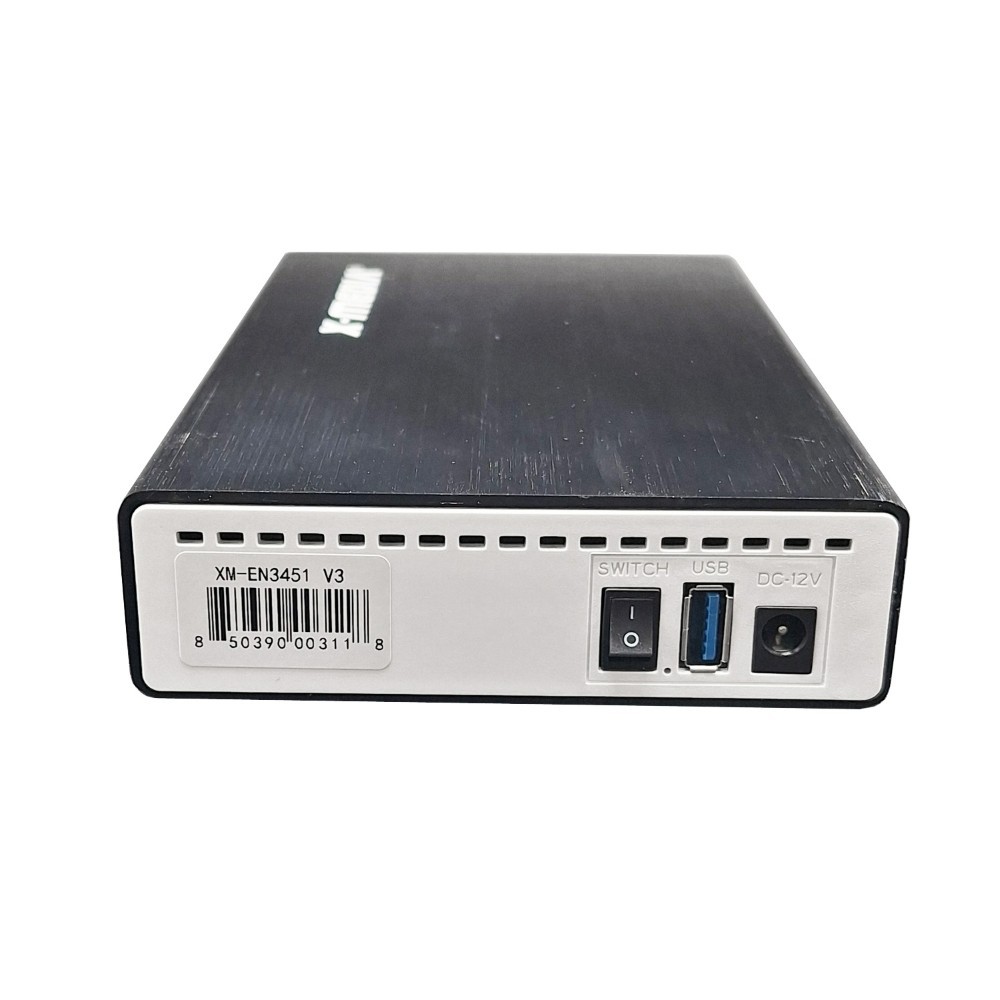 X-MEDIA 3.5″ USB 2.0 IDE SATA Aluminum Hard Disk Drive External Enclosure Case