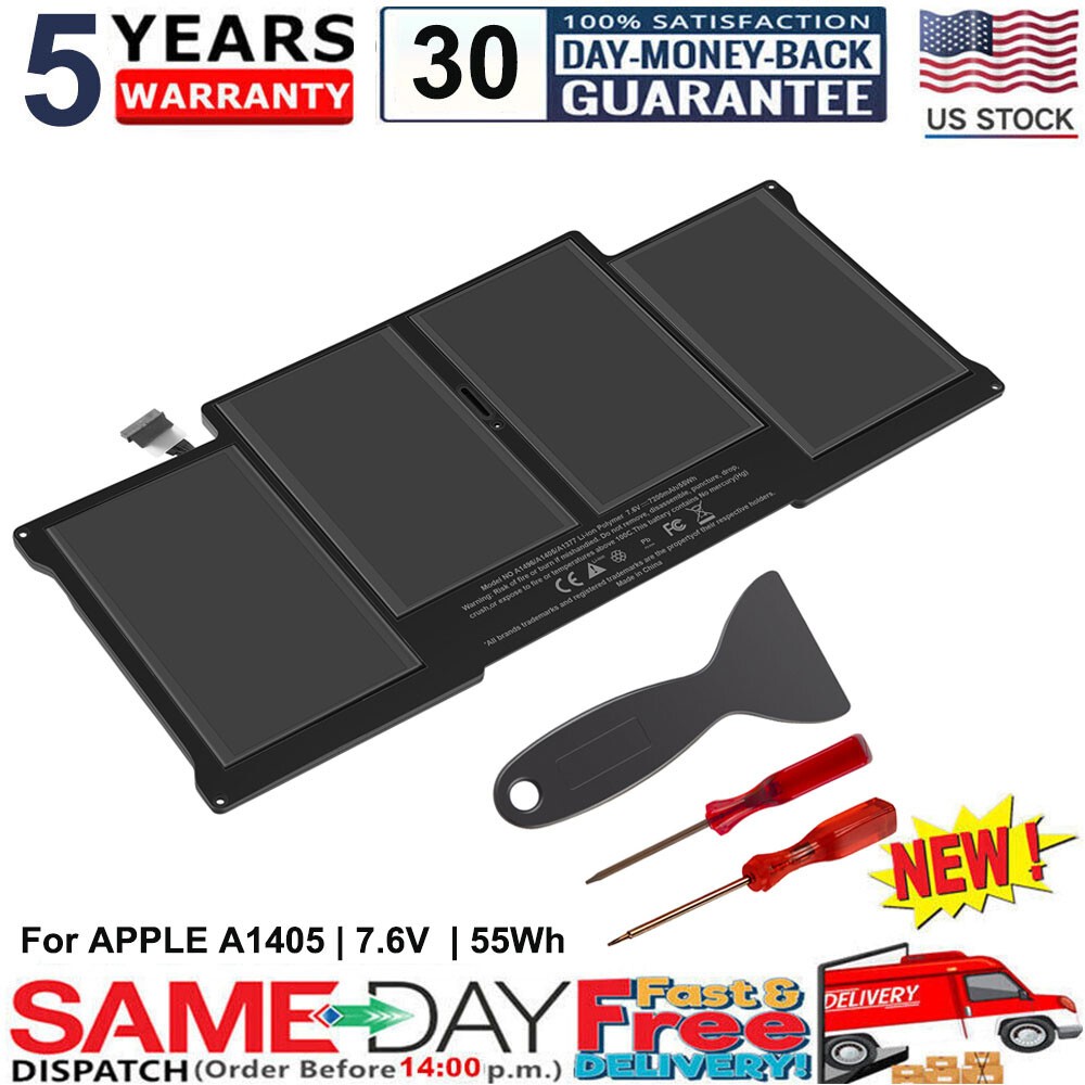✅Battery A1466 for MacBook Air 13” A1369 A1496 A1405 A1377 2013 2014 2015 2017