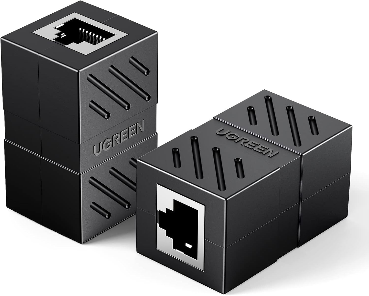 Ethernet Extender Couplers (2-Pack) – 1000Mbps, Nickel-Plated Female Connectors