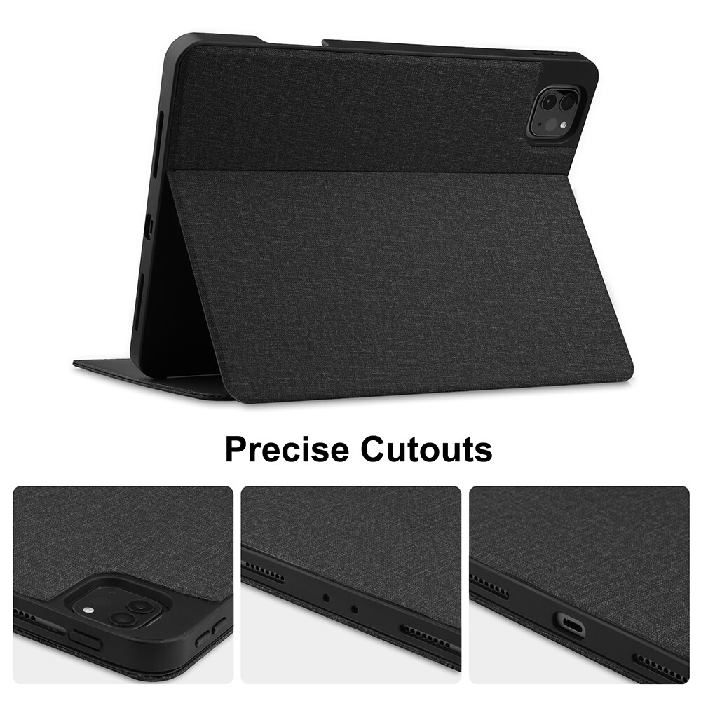 For Apple iPad Pro 11″ 1st 2nd 3rd 4th Gen With Pencil Holder Stand Case Cover