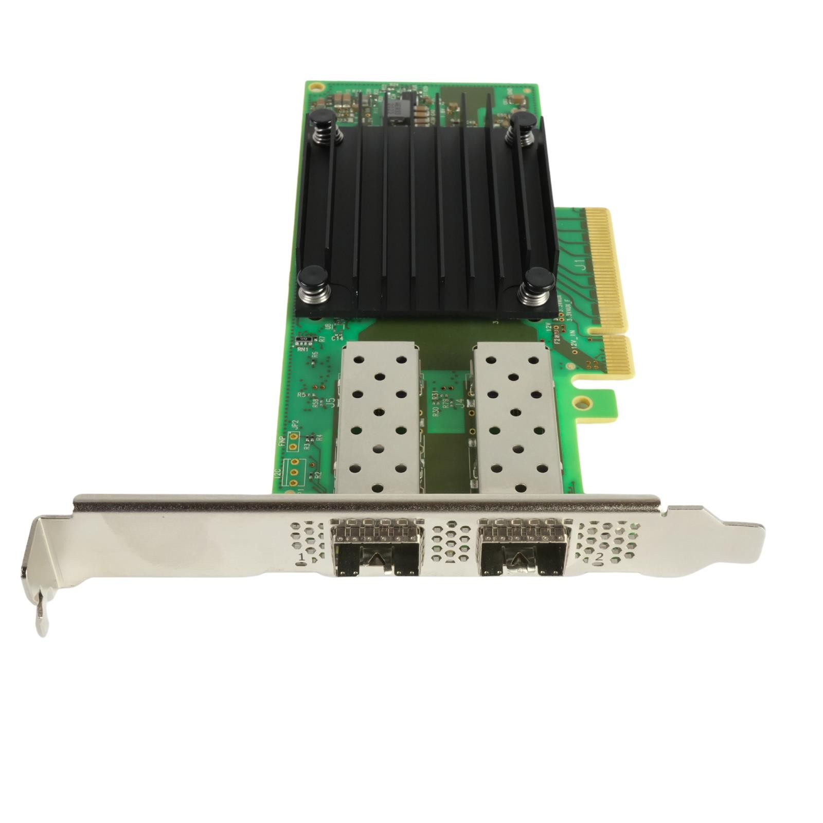 Mellanox MCX512A-ACAT ConnectX-5 EN 25GbE 2-pt SFP28 PCIe NIC *Broken SFP+ Locks