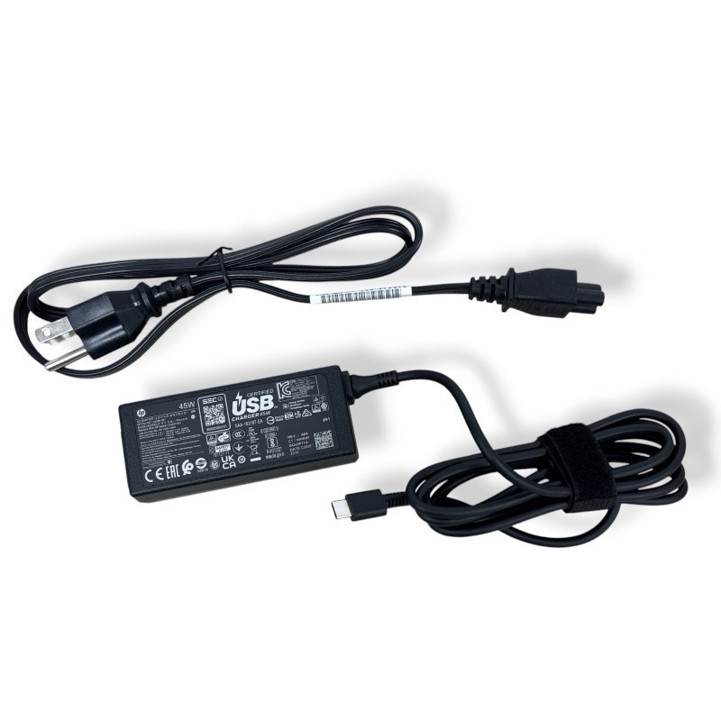 Genuine HP 45W USB-C Type-C Chromebook AC Power Adapter Charger L42206-002
