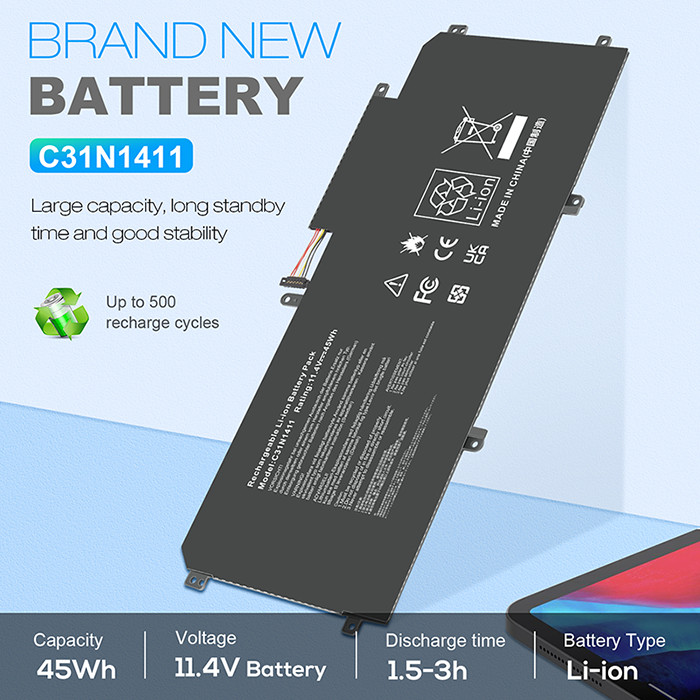 C31N1411 Battery for ASUS Zenbook UX305 UX305F UX305C UX305CA UX305FA U305LA New