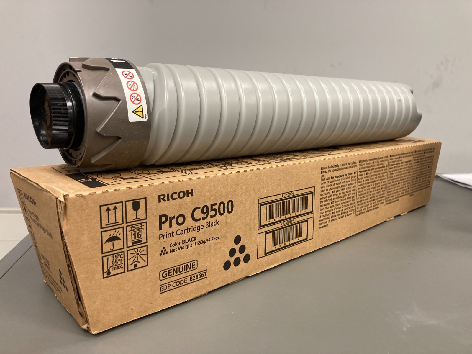 Ricoh Savin Pro C9500 CMYK Toner Set 828670 828669 828668 828667 New